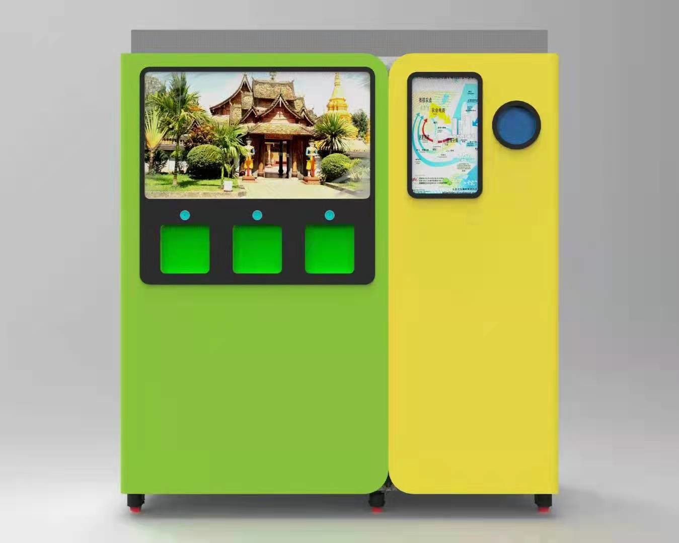 kasus perusahaan terbaru tentang Mesin Penjual Daur Ulang Botol Plastik Pameran Multi-fungsional
