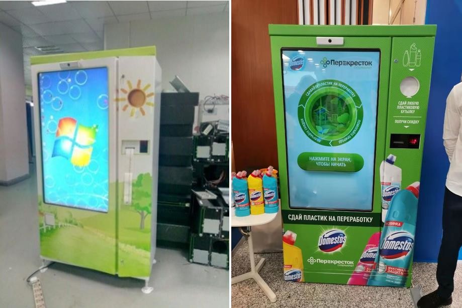 kasus perusahaan terbaru tentang Mesin Penjual Otomatis Terbalik Layar Sentuh 42 inci