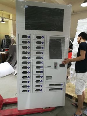 IP52 Fast Charging Vending Machine 23 Pcs Cabinet Mobile Phone Charge Station