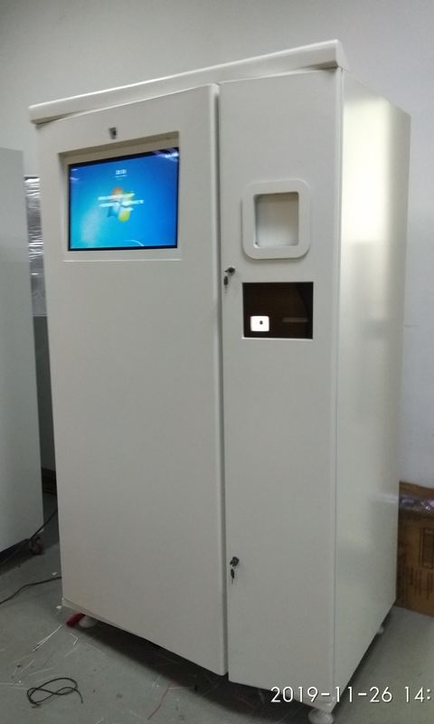 ID Card QR Code Storage Capacity 15kgs Coffee Cup Recycling Machine