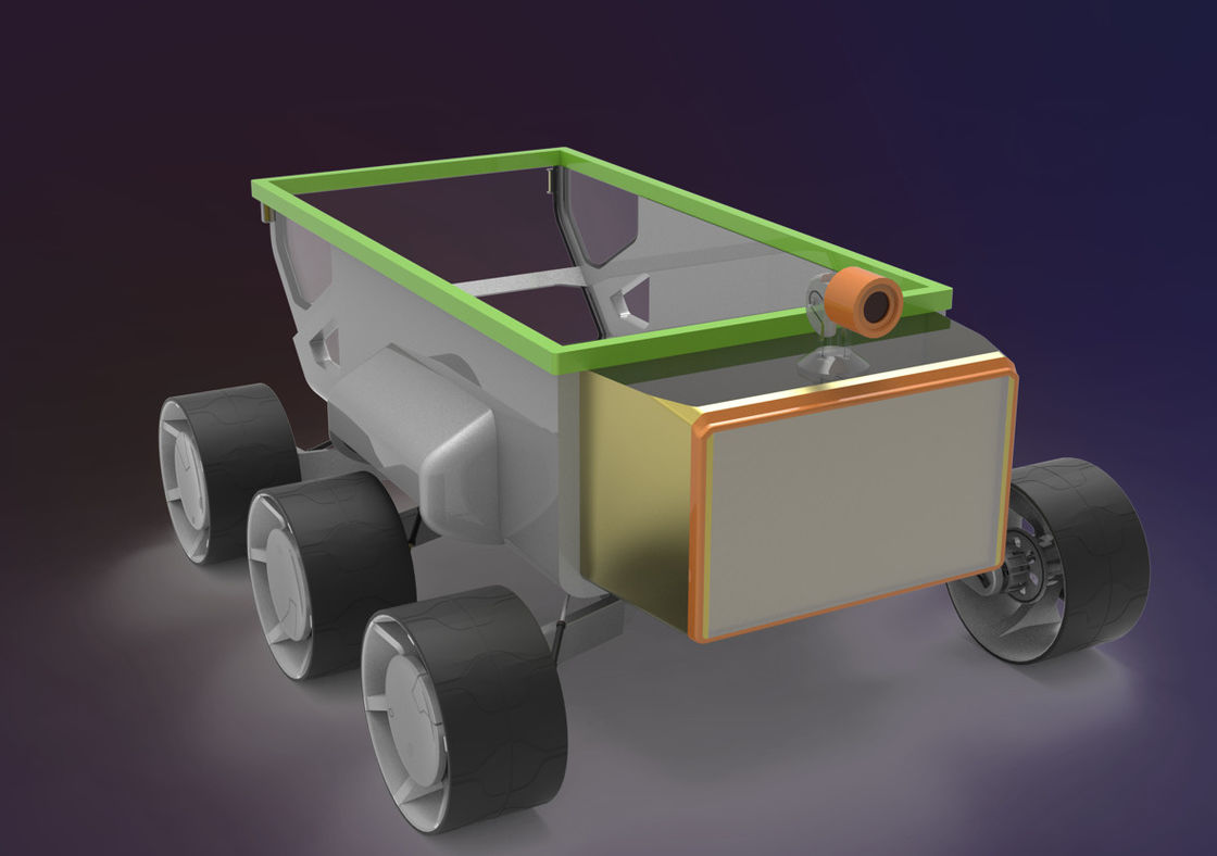 IP52 Autonomous Food Delivery Robot AMR Mobile Robot 1.5m/S