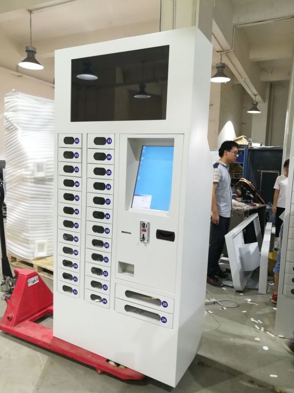 IP52 Fast Charging Vending Machine 23 Pcs Cabinet Mobile Phone Charge Station