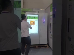 21 Inch Touch Screen AI Driven RVM Systems Untuk Daur Ulang Kaca Perangkat Lunak Multi Bahasa