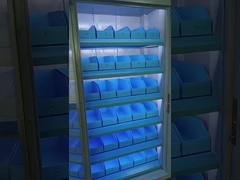 60 SKU Perkakas Industri Kontrol persediaan Mesin penjual otomatis Lingkaran 9000